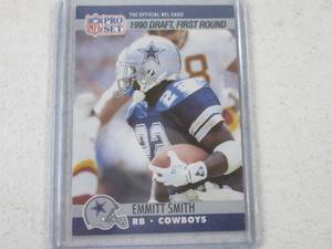 NFL Pro Set 1990 Emmitt Smith Rooki...