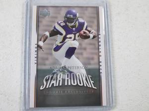 Upper Deck 2007 Adrian Peterson Sta...