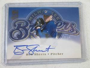 Topps 2001 Ben Sheets Autographed ...