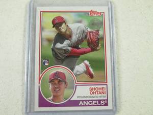 Topps 2018 Shohei Ohtani RC 1983-20...