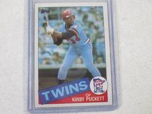 Topps 1985 Kirby Puckett RC...