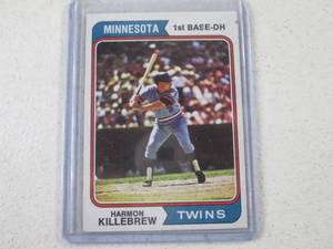 Topps 1974 Harmon Killebrew...