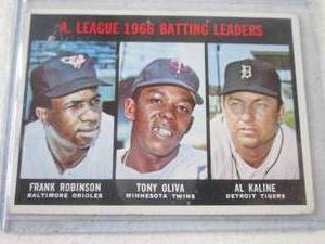 Topps 1967 American League Batting ...