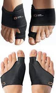lot 5 image: Copper Compression Bunion Relief, 2 Pairs  Unisex SmallMedium