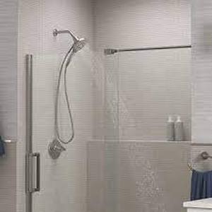 lot 53 image: Kohler Adjuste 3-in-1 Multifunction Shower Kit Shower Head  Brushed Nickel