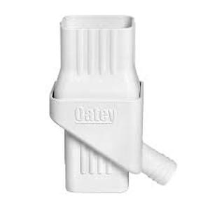 lot 59 image: OATEY  Mystic 2 in. x 3 in. White Rainwater Collection System
