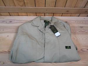 lot 81 image: MENS LONG SLEEVE COVERALL  Large, Khaki