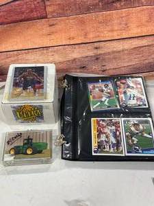 34 John Deere Cards, 94-95 Fleer & Vikings Cards
