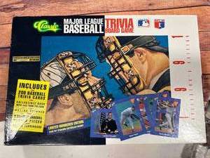 Vintage Classic Major League Baseball Trivia Game 1991