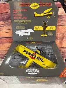 Stinson Detroiter Pennzoil Replica Coin Bank