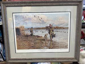 Ducks Unlimited Art Signed & Numbered 27x34