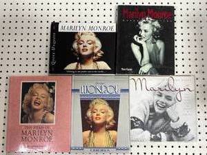 Marilyn Monroe Book Lot