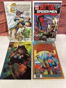 Lot of 4 Comic Books in Great Shape