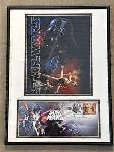 Star Wars First Day Issue Art 12x16