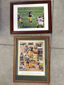 Vintage Framed Green Bay Packers
