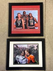 Framed Sports Photos