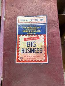 1936 Big Business Board Game