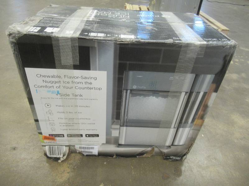 lot 848 image: GE Profile Opal 2.0  Countertop Nugget Ice Maker with Side Tank  Ice Machine with WiFi Connectivity (SLIGHTLY USED)