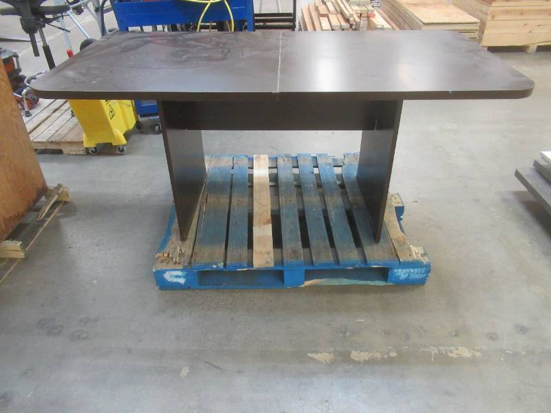 lot 54 image: Table, 68 x 34 x 30 Tall.  - Used in Retail Office, SOLD AS IS