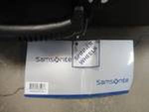 lot 849 image: Samsonite Hard Side Golf Bag in Midnight Black