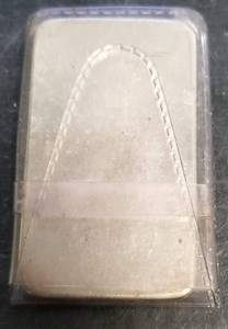 lot 25 image: 1 TROY OZ .999 FINE SILVER BAR SHARP PIXLEY LONDON SEALED