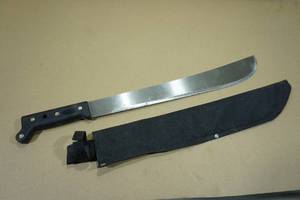 lot 44 image: Machete with Sheath