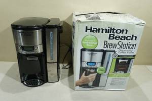 lot 136 image: Hamilton Beach Brew Station Dispensing Coffee Maker