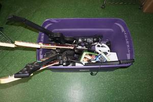 lot 164 image: Assorted Rock Band and Guitar Hero Controllers plus Gaming Accessories