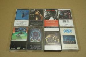 lot 172 image: 8 Cassette Tapes -Motley Crue, REO Speedwagon, Lynard Skynard, Tesla - Early Releases