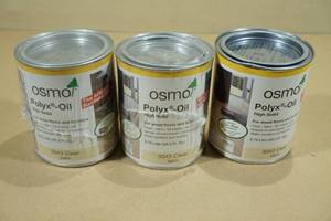 lot 207 image: 2.25 Liters Osmo Poly-Oil -Clear Satin