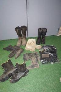 lot 221 image: 7 Pairs Assorted Work Boots