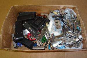 lot 228 image: Large Assortment of Multi Tools, Nail Clippers, Bottle Openers