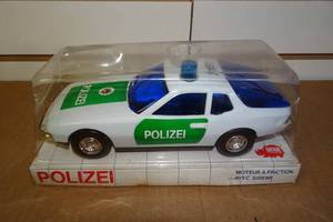 lot 235 image: Polizei Friction Drive Toy Car