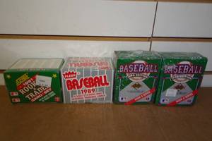 lot 273 image: 1989-91 Baseball Card High Number Sets