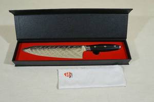 lot 75 image: Tuo Cutlery Black Hawk 8 Chef Knife
