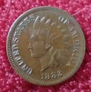 1882 Indian Penny