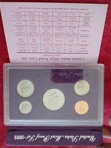 1992 U.S. Mint Proof Set
