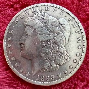 1893-CC Morgan Dollar - Super Key Date