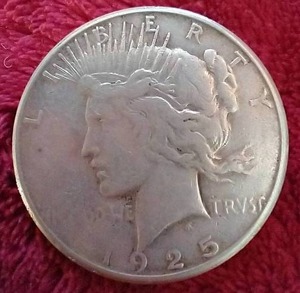 1925-S Peace Dollar