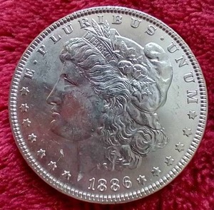1886 Morgan Dollar