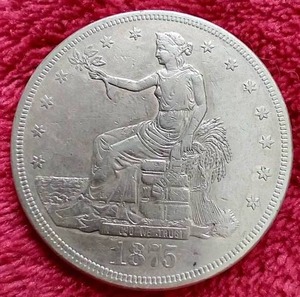 1875-CC Trade Dollar