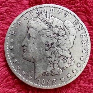 1892 Morgan Dollar