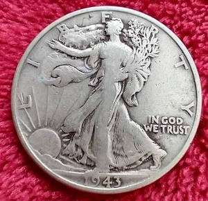 1943 Walking Liberty Half Dollar