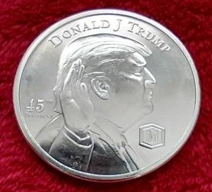 Donald Trump 1 Oz. Silver Round