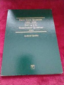 50 State Quarters  US Territories in Book