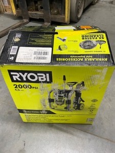 lot 6 image: New Rybobi 2000PSI Pressure Washer