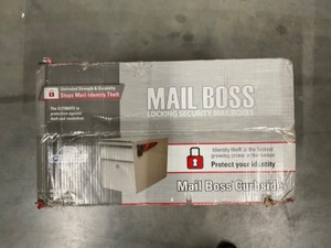 lot 25 image: New Mail Boss Curbside Maibox