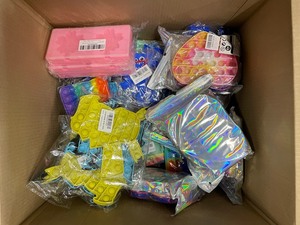 lot 67 image: Box of Assorted New Pop Toys