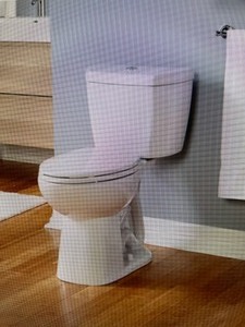 lot 5 image: New Niagara Ultra High-Efficiency Elongated Toilet