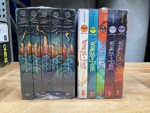lot 75 image: 2 sets of New Book Collections  Percy Jackson  Tui Sutherland